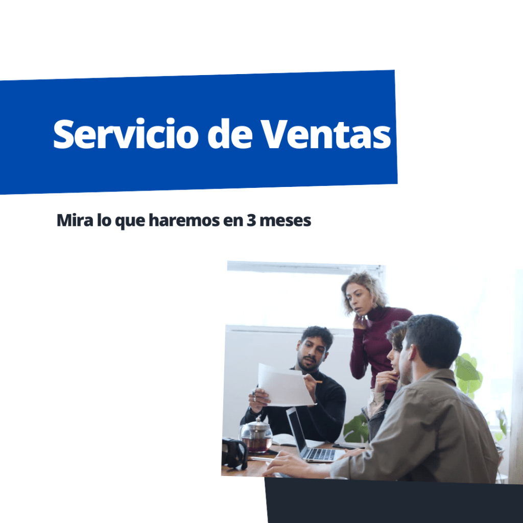 GrupocuatroSDDA Servicio de Ventas descubre lo que haremos en 3 meses para tu Empresa en Ventas